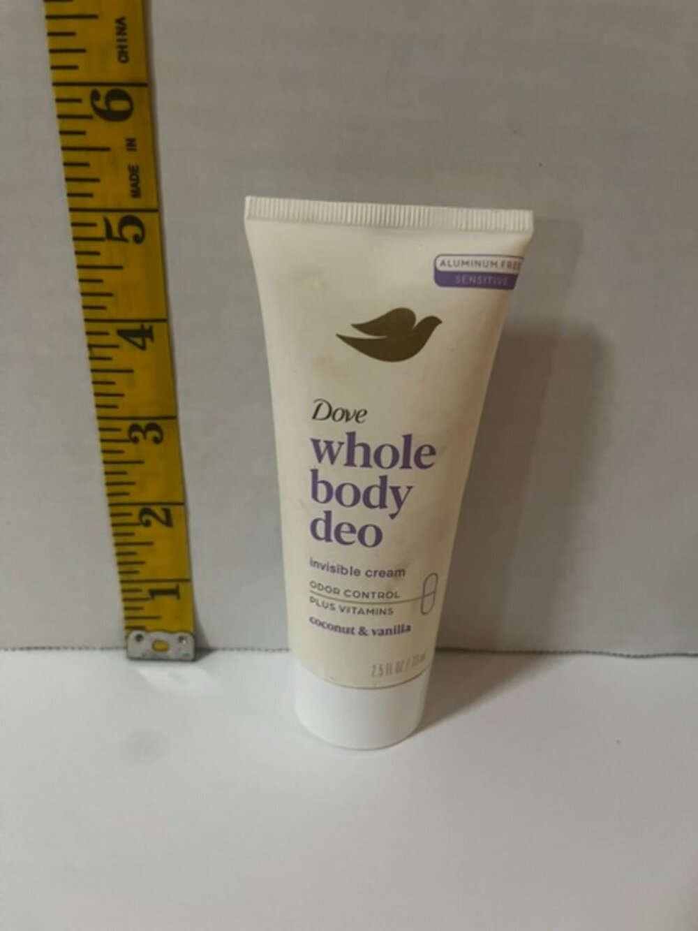 Dove Whole Body pH Balancing Cream Deodorant Coconut & Vanilla 2.5oz